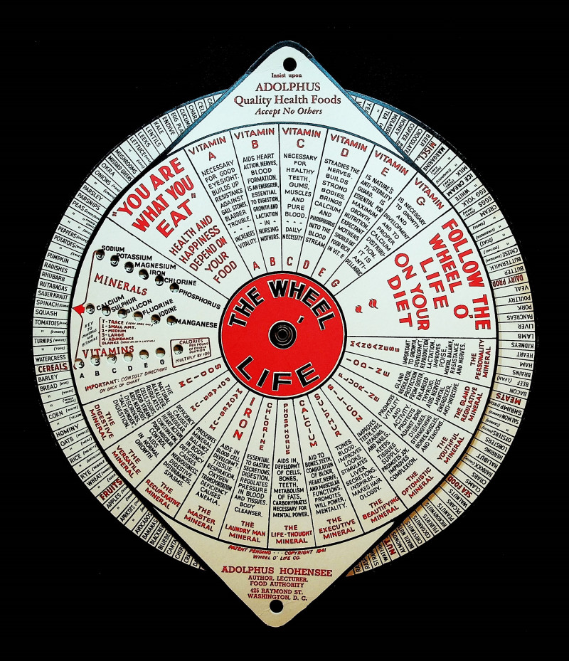 Image for You are what you eat - a Volvelle