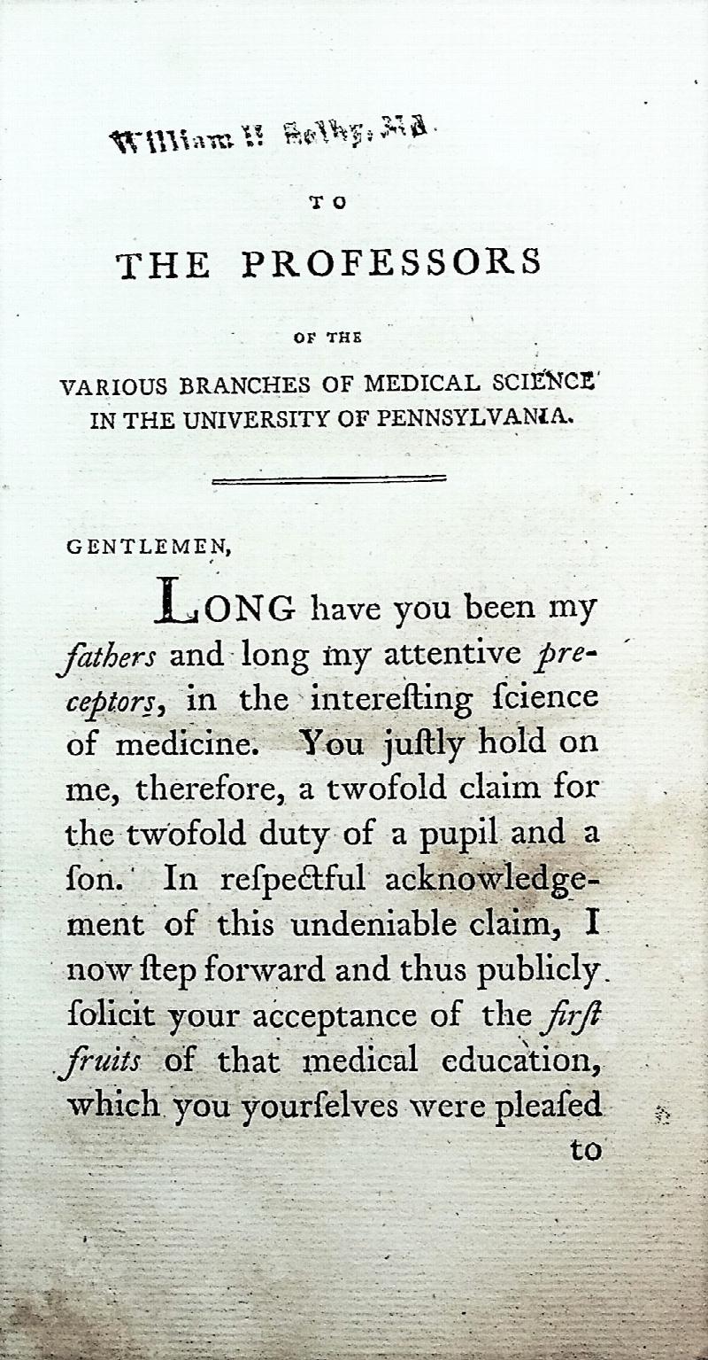 Elements of Physiology translated from the Original Latin and interspersed with occasional notes by Charles Caldwell, to which is subjoined, by the translator, An Appendix, exhibiting a brief and compendious view of Elements of Physiology translated from the Original Latin and interspersed with occasional notes by Charles Caldwell, to which is subjoined, by the translator, An Appendix, exhibiting a brief and compendious view of