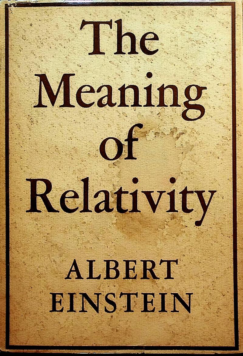 Image for The Meaning of Relativity