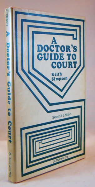 Image for A Doctor's Guide to Court. A Handbook on Medical Evidence