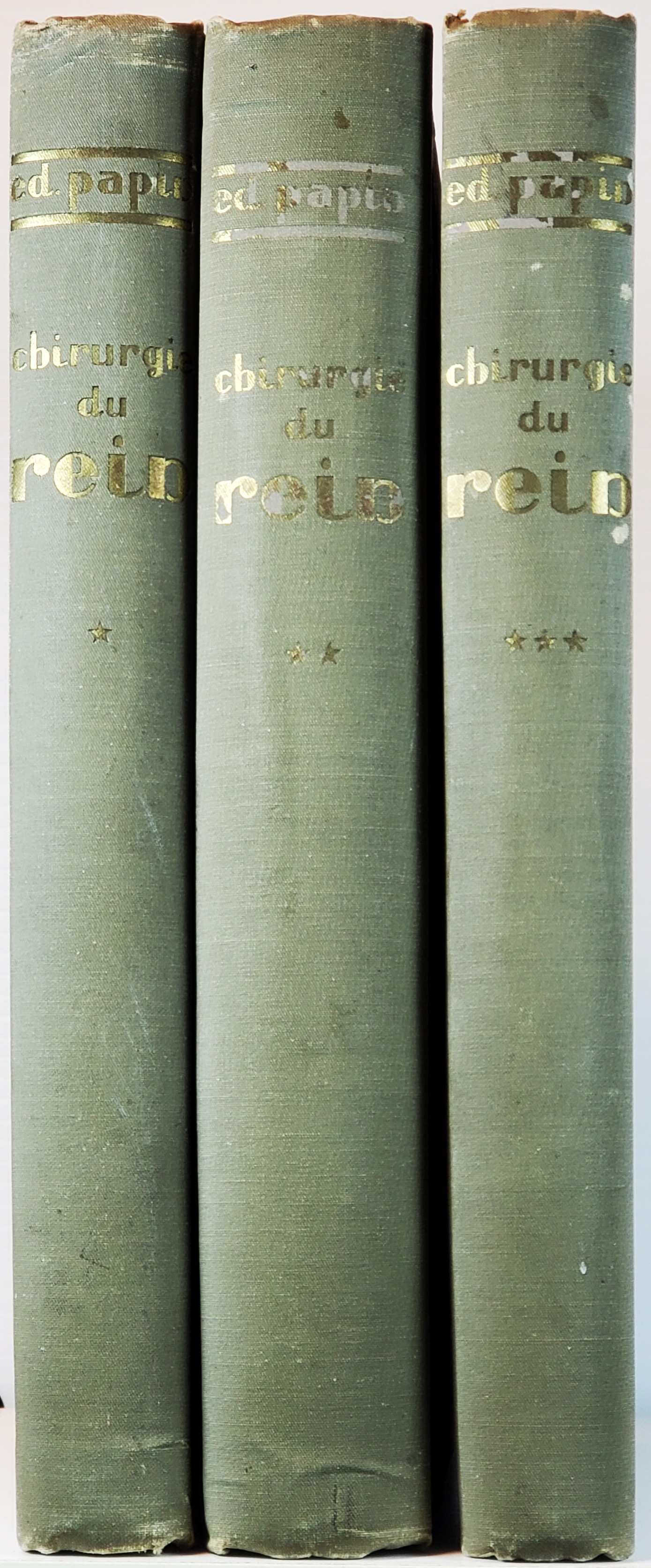 Chirurgie du Rein, avec 584 figures en noir et en couleurs dans le texte et hors texte [Surgery of the Kidney, with 584 Illustrations in Color and Black & White]
