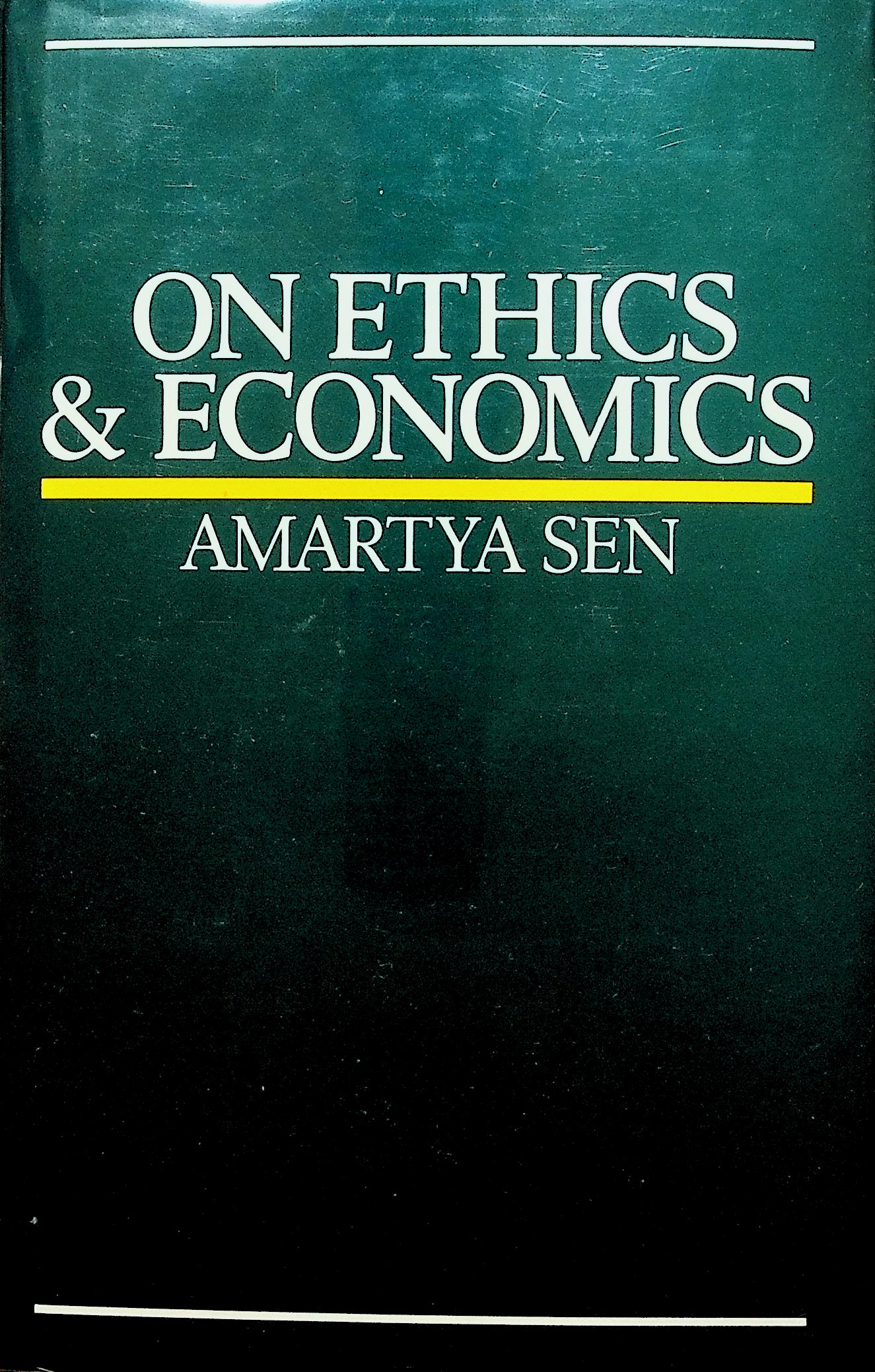On Ethics and Economics