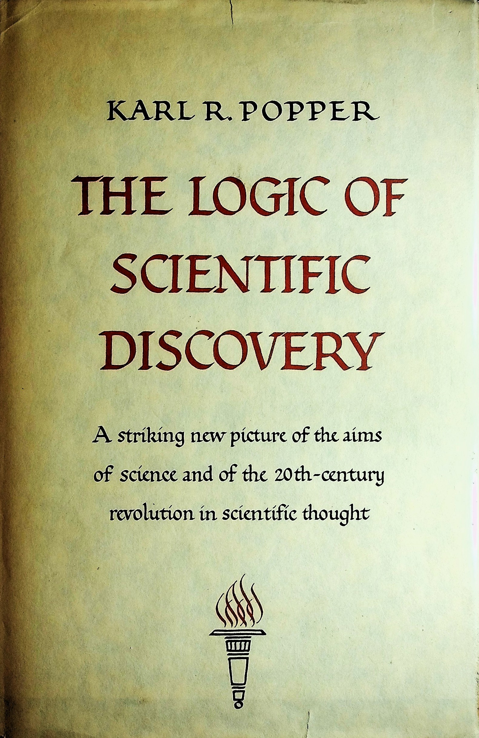 The Logic of Scientific Discovery