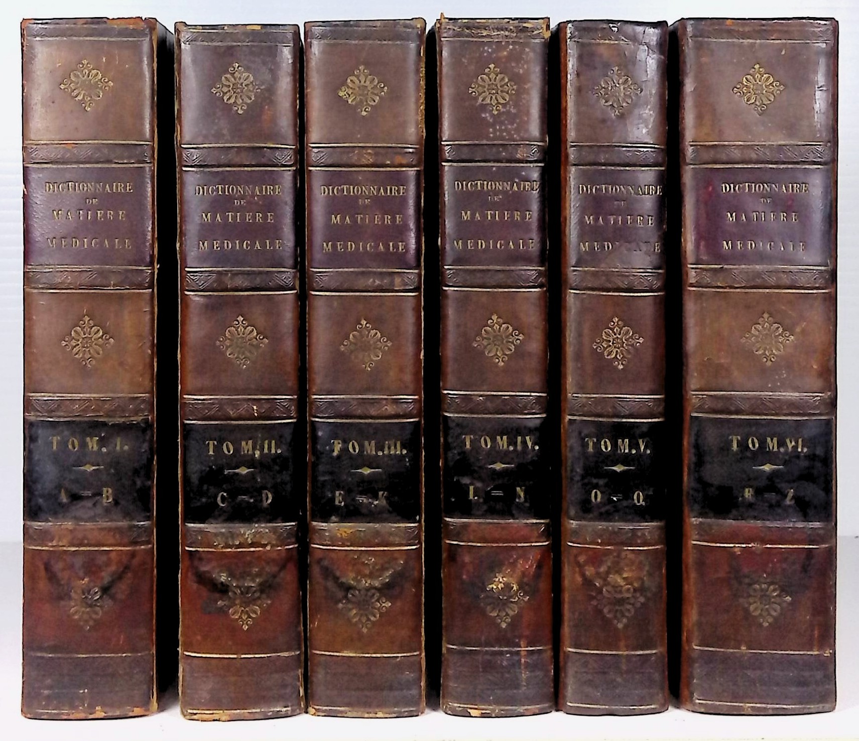 Dictionnaire Universel de Matiere Medicale et de Therapeutique Generale; contenant l'indication, la description et l'emploi de tous les medicamens connus dans les diverses parties du globe [Universal Dictionary of Materia Medica and General Therapeutics; containing the indication, description, and u