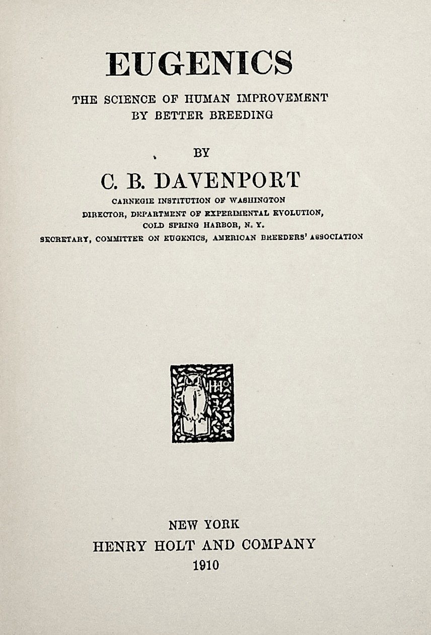 Image for Eugenics: The Science of Human Improvement by Better Breeding Eugenics: The Science of Human Improvement by Better Breeding