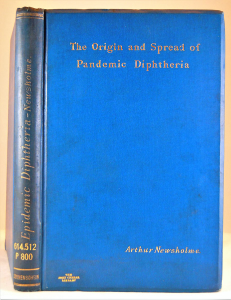 Image for Epidemic Diphtheria. A Research on the Origin and Spread of the Disease from an International Standpoint