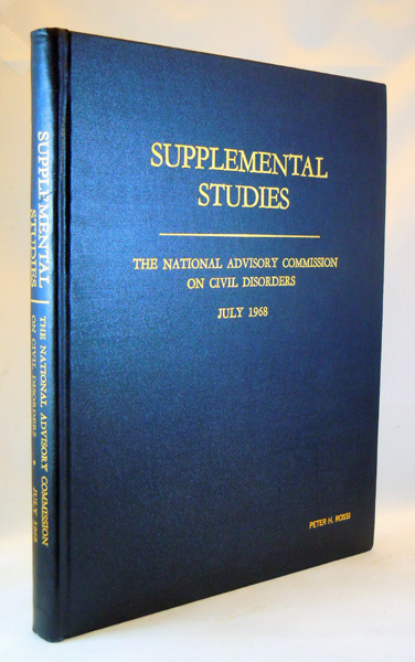 Image for Supplemental Studies for the National Advisory Commission on Civil Disorders: Racial Attitudes in Fifteen American Cities