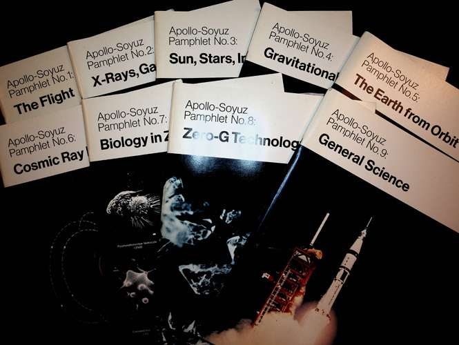 Image for Apollo-Soyuz Pamphlets 1-9 (complete) together with The Soyuz-Apollo Project, Moscow 1975