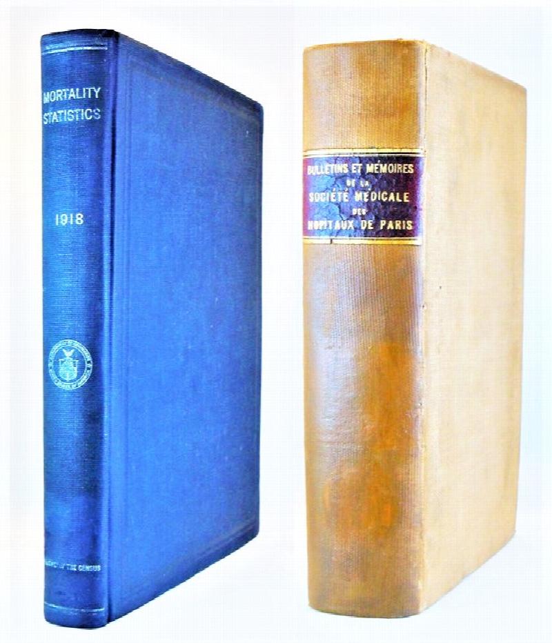 Image for Mortality Statistics 1918 TOGETHER WITH Bulletins et Memoires de la Societe Medicale des Hopitaux de Paris, Annee 1918
