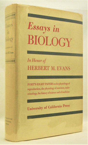 Image for Essays in Biology in Honor of Herbert M. Evans