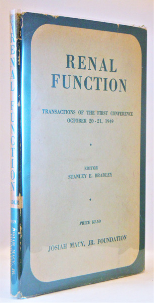 Image for Renal Function. Transactions of the First Conference, October 20-21, 1949, New York, N.Y.